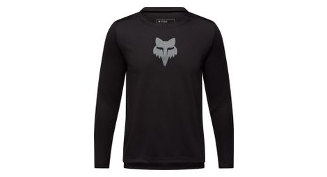 langarm trikot fur kinder fox ranger fox head junior schwarz von FOX
