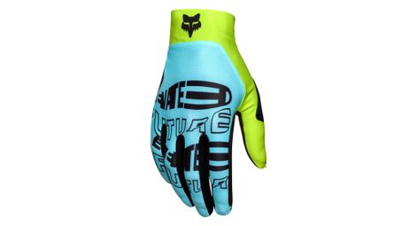 lange handschuhe fox flexair elevated turkis grun von FOX