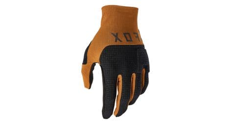 lange handschuhe fox flexair pro nut braun von FOX