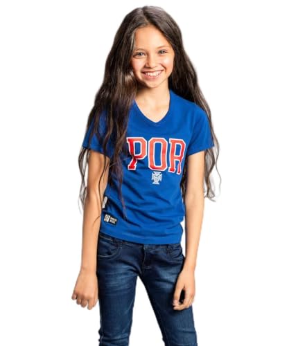 T-Shirt für Mädchen, Blau von FPF