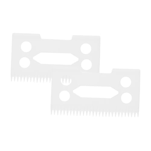 FRCOLOR 2 Stück Haarschneidemaschine Zubehör Haarschneidemaschine Ersatzklingen Haarschneidemaschinen Klingen Haarschneidemaschinen Teile Keramikklingen Trimmerklingen Präzisions von FRCOLOR