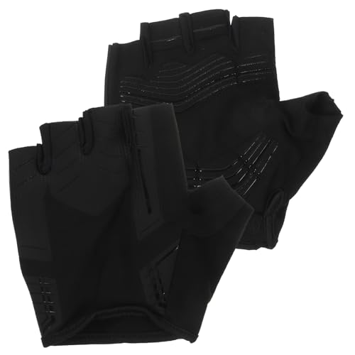 FRCOLOR Atmungsaktive Fahrradhandschuhe Halbfinger Unisex Leichte Verschleißfeste Radhandschuhe für Sommer Outdoor Sport Geeignet für Radfahren Joggen Wandern XXL von FRCOLOR