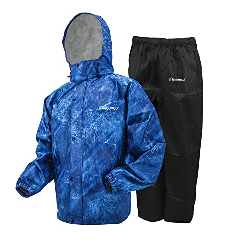 FROGG TOGGS Herren Regenanzug für alle Sportarten Regenbekleidung, Realtree Fishing Schwarz, X-Large von frogg toggs