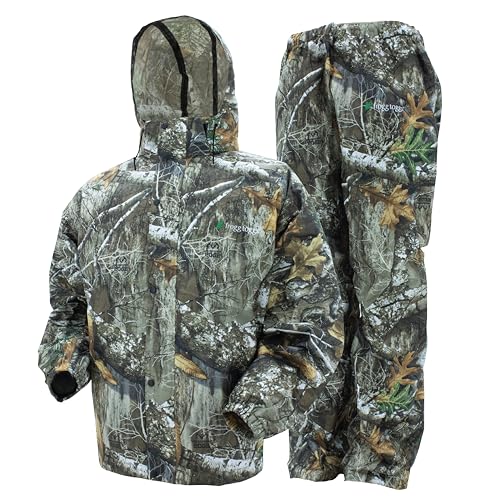 frogg toggs Herren All Sport Rain Suit Regenbekleidung, Realtree Edge, L EU von frogg toggs