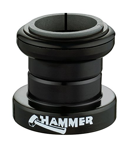 FSA Unisex Hammer Gewindeloses Headset, Schwarz, 1.1/8 Zoll von FSA
