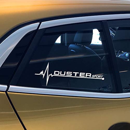 FSXTLLL Auto Fenster Aufkleber Autoaufkleber Sticker, für Renault Dacia Duster von FSXTLLL