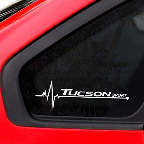 FSXTLLL Auto Seitenstreifen Seitenaufkleber Aufkleber, für Hyundai Tucson von FSXTLLL