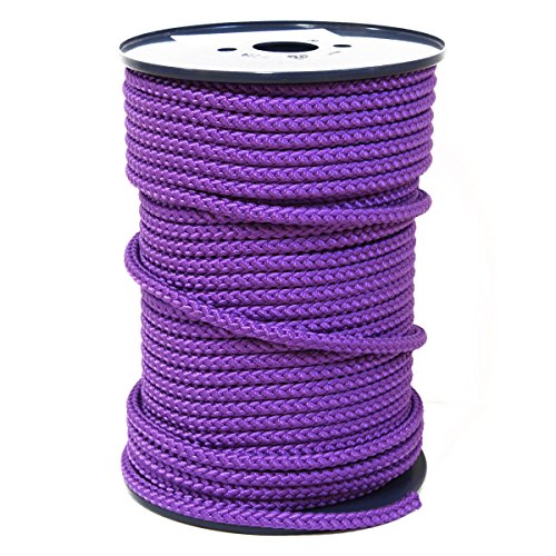 FTM® Springseil Tau Seil PP Lila Violett Meterware Rollenware Ø 9mm Fitnessseil 5m von FTM