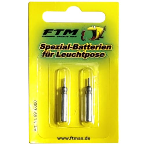 FTM Akku für Leuchtposen, 2er Set Spezial-Batterien für Leuchtpose von FTM