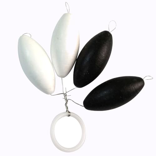 FTM Auftriebskörper Leuchtpiloten OVAL Schwarz/Weiß Sortiment Fishing Tackle Max FTM Auftriebskörper Leuchtpiloten OVAL Schwarz/Weiß Sortiment Fishing Tackle Max von FTM