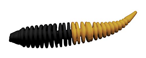 FTM Omura Baits Hero Banane - Gummiköder, Länge/Packungsinhalt: 5cm / 6 Stück, Farbe: Farbe: Schwarz - Gelb von FTM