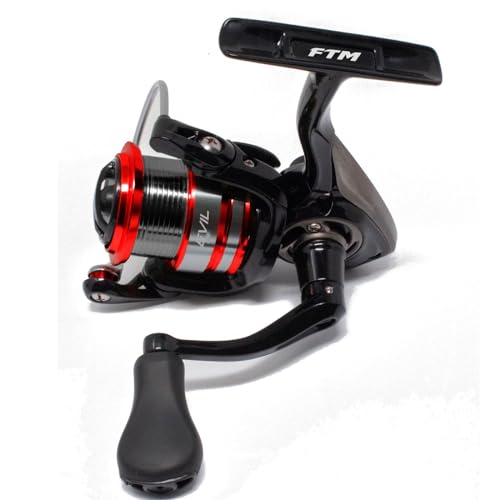 FTM Rolle Evil 1000 - Angelrolle, Stationärrolle, Spinnrolle, Rolle zum Spinnfischen von Fishing Tackle Max