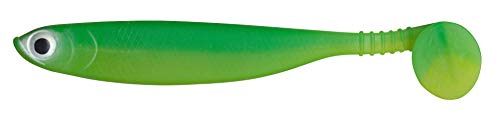 FTM Seika Pro Speed Shad – 13cm - Gummifisch Zum Spinnfischen auf Hechte, Zander, Forellen & Barsche, Gummiköder, Gummishad, Shad (Green Light, 16) von FTM