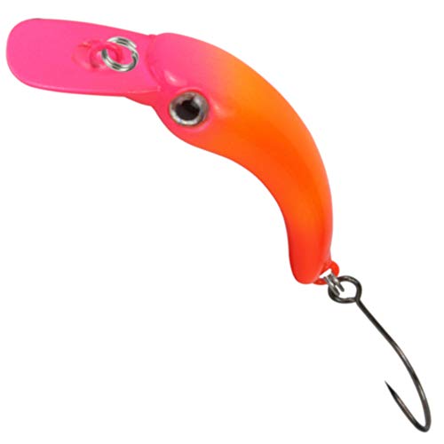 FTM Wobbler Masu 1,2g 2,9cm - Forellenwobbler, Farbe:pink/orange von FTM