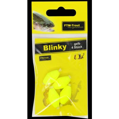 Fishing Tackle Max Blinky gelb von FTM
