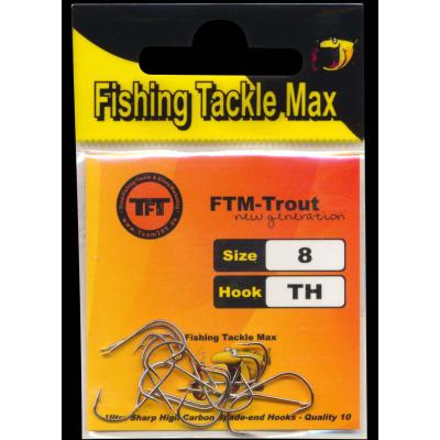 Fishing Tackle Max Haken lose Teig Gr. 8 Inh.15 Stk. von FTM