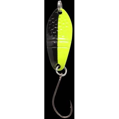 Fishing Tackle Max Spoon Dragon 1,6gr. schwarz-neon gelb/schwarz m. Glitter von FTM