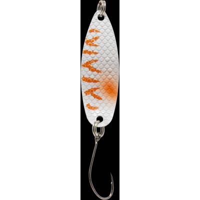 Fishing Tackle Max Spoon Hammer 2,4gr. weiß-orange/schwarz-weiß von FTM