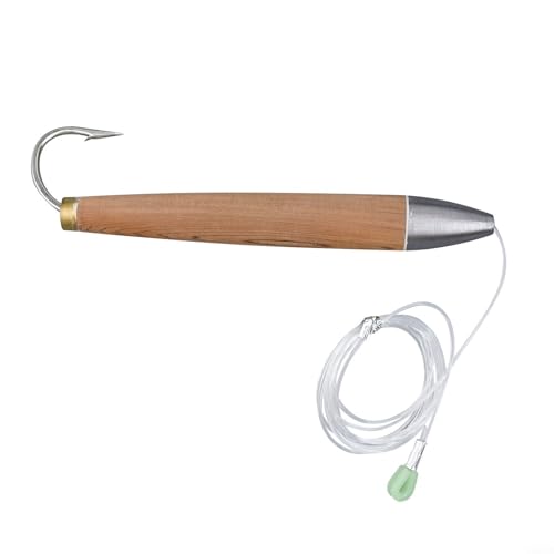 Thunfisch-Angelköder, Zedernholz, ideal für Angler und Enthusiasten (Log) von FUANA