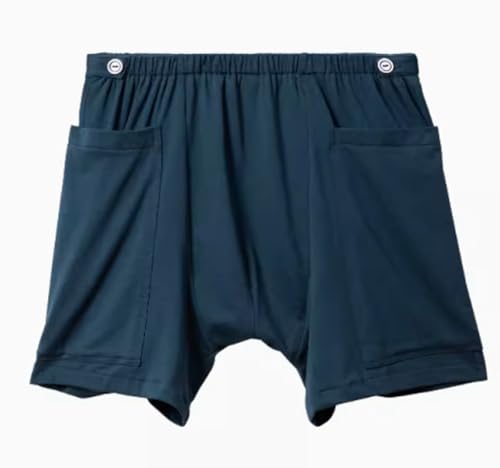 Inkontinenzpflege Hosen Katheter Unterwäsche Für Ältere Menschen, Urin Drainage Bag Hosen Doppeltaschen-Design, Stoma Drainage Bag Pflege Kleidung， Urinbeutelhose Blasenpatient C,L von FUELIX