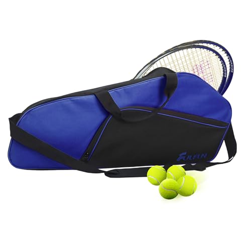 FULFUN Tennistasche mit Schuhfach, leichte Badminton-Tasche, Design für Herren und Damen, Marineblau (Marineblau) von FULFUN