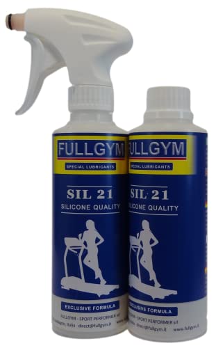 FULLGYM Gymluber SIL 21-500ml. Spezielles Gleitmittel für Laufbänder und Fitnessgeräte. Hersteller von Gleitmittel und speziellen Flüssigkeiten. von FULLGYM