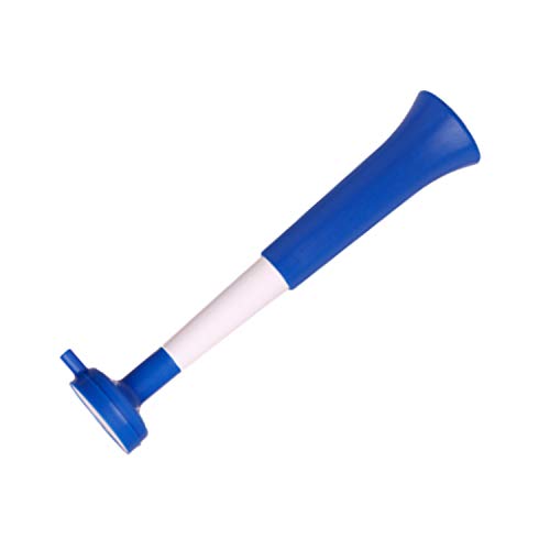 FUN FAN LINE - Pack x3 Plastik Vuvuzela Trompeten. Zubehör für Fußball- und Sportfeste. Geräuschvolles Lufthorn für die Animation. (Griechenland) von FUN FAN LINE
