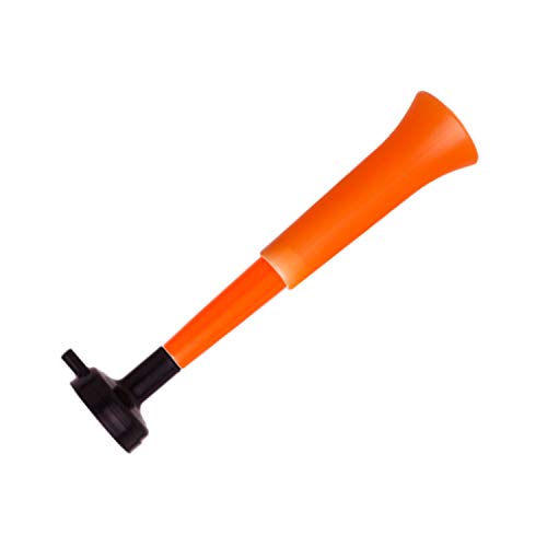 FUN FAN LINE - Pack x3 Plastik Vuvuzela Trompeten. Zubehör für Fußball- und Sportfeste. Geräuschvolles Lufthorn für die Animation. (Niederlande) von FUN FAN LINE