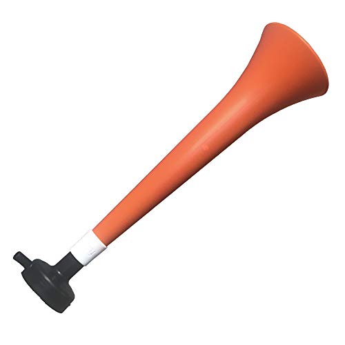 FUN FAN LINE - Packung x3 Kunststoff Vuvuzela Stadion/ungiftig Fußball Horn. Zübehor für Fußball- und Sportfeiern. Sehr Lautes Lufthorn für Animation. (Niederlande) von FUN FAN LINE