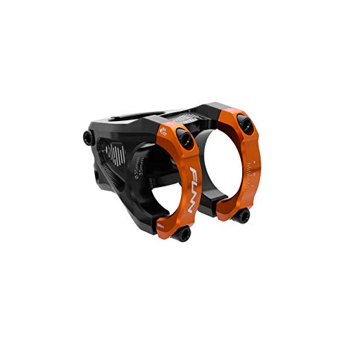 FUNN Equalizer Fahrradvorbau mit 10mm Gefälle oder Steigung, 35mm Lenkerklemme (Längen 35mm, Orange) von FUNN