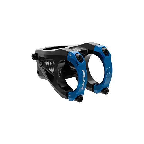 FUNN Equalizer Fahrradvorbau mit 10mm Gefälle oder Steigung, 35mm Lenkerklemme (Längen 42mm, Blau) von FUNN