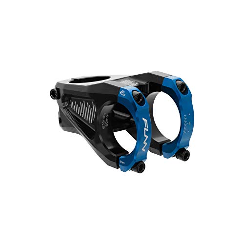 FUNN Equalizer Fahrradvorbau mit 10mm Gefälle oder Steigung, 35mm Lenkerklemme (Längen 50mm, Blau) von FUNN