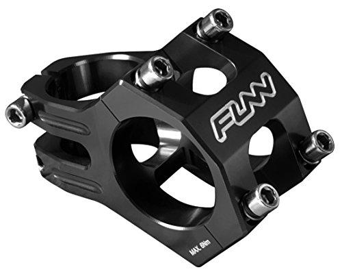 FUNN Funnduro MTB Vorbau mit 31,8 mm Lenkerklemmung - Der ultimative ultraleichte und robuste Legierungs-Vorbau für Mountainbike und BMX-Bike, Länge 35 mm Vorbau (Schwarz) von FUNN