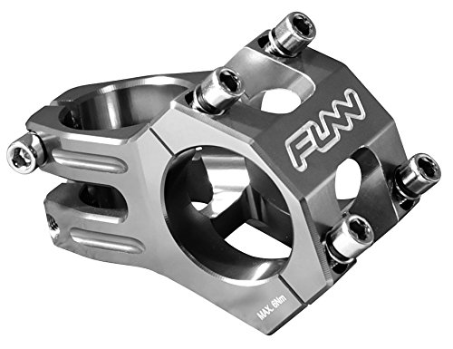 FUNN Funnduro MTB Vorbau mit 31,8 mm Lenkerklemmung - Der ultimative ultraleichte und robuste Legierungs-Vorbau für Mountainbike und BMX-Bike, Länge 45 mm Vorbau (Grau) von FUNN