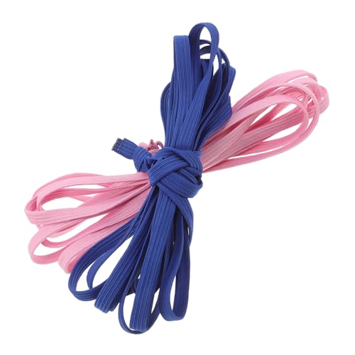 FUNNETOYU 2 Stück Elastische Springseile Langlebige Latex Kordeln Kinderfreundlich Leicht Tragbar Fitness Sportgeräte für Geschicklichkeitstraining und Cardioübungen von FUNNETOYU