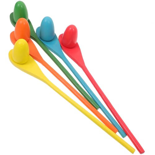 FUNNETOYU Balancespiel Teiliges Bunte Löffel mit Ei Outdoor Party für Gleichgewichtstraining und Lustige Kindergeburtstagsspiele FUNNETOYU Balancespiel Teiliges Bunte Löffel mit Ei Outdoor Party für Gleichgewichtstraining und Lustige Kindergeburtstagsspiele von FUNNETOYU