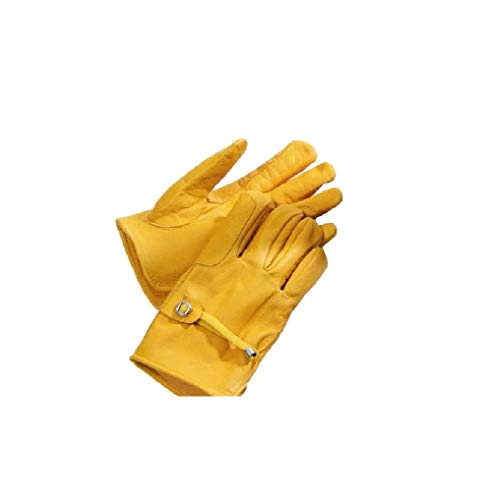 Western - Handsch. Leder gelb .s109 - s, : S von FWF