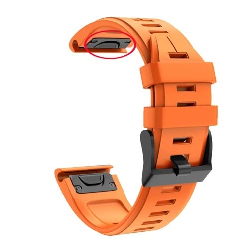FXJHZH 20mm Silikon Uhrenarmbänder Armband Für Garmin Fenix ​​7S 6S Pro 5S Plus Descent Mk2S Smart Uhr Band Schnell Releas Zubehör Armband von FXJHZH