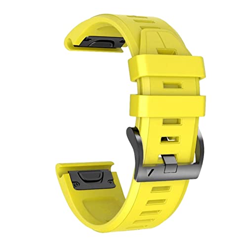 FXJHZH Silikon-QuickFit-Uhrenarmband für Garmin Fenix ​​7 7X 6 6X Pro 5X 5 3HR Enduro 935 945 D2 Smart Watch Band 22 26 mm Armband von FXJHZH