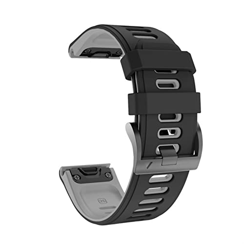 FXJHZH Sport Silikon Smart Watch Armband Armband für Garmin Fenix ​​6X 7 7X 3HR 935 945 Ansatz S60 S62 Quick EasyFit Armband Correa von FXJHZH