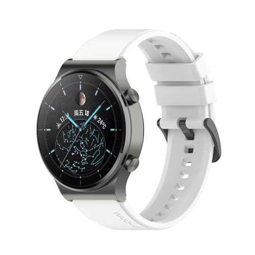 FXJHZH Uhrenarmband, 22 mm, offizielles Armband, für Huawei GT 2 GT2 Pro, Original-Smartwatch-Ersatz, Herren-Armbandgürtel von FXJHZH