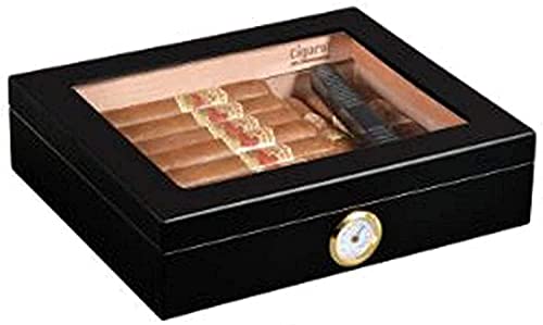 FXJHZH Zigarren-Humidor, Zigarrenbox, Zigarren-feuchtigkeitsspendende Zigarren-Gewürzbox, Zigarrenschrank, Zigarre von FXJHZH