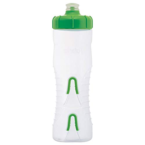 Fabric Cageless Wasserflasche, 750 ml, Grün von Fabric