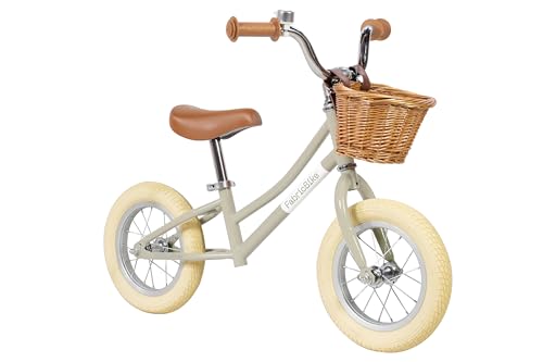 FabricBike Mini- Kinderlaufrad, Balance Bike Laufrad ab 18 Monate bis 4 Jahre, verstellbarem Sitz und Lenker, 12-Zoll-Rädern (Mini Classic Light Sand) von FabricBike
