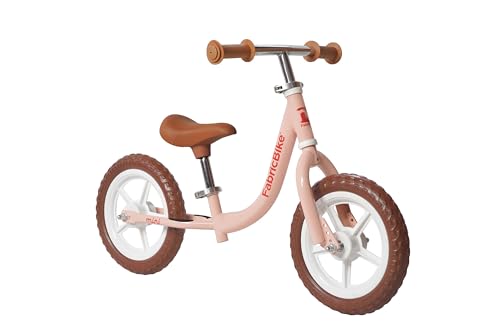 FabricBike Mini- Kinderlaufrad, Balance Bike Laufrad ab 18 Monate bis 4 Jahre, verstellbarem Sitz und Lenker, 12-Zoll-Rädern (Mini Sweet Pink) von FabricBike