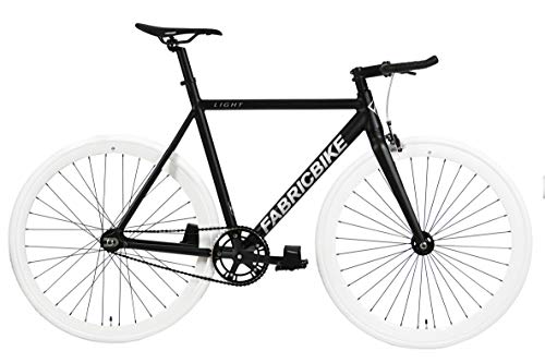 FabricBike für Herren Light Fahrrad, schwarz/weiß, M von FabricBike