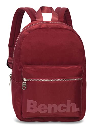 Bench kleiner Damen Rucksack Frauen Daypack Backpack 64158, Farbe:Brombeer Rot von Fabrizio
