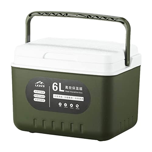 6 L Kühlbox Eisbox Kuhlbox Eisbehälter Wasserdicht Kühler Eisbox Hochleistungskühlbox, Eisbox Für Getränke von Facynde