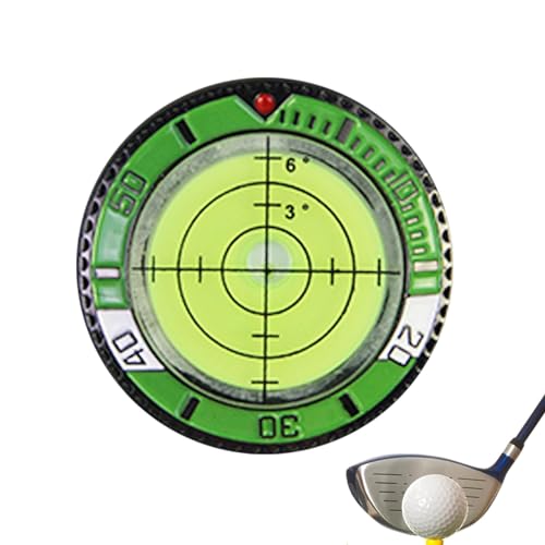 Golf-Level-Marker, Golfball-Marker Wasserwaage Kunststoff Runde Skala Werkzeug Für Skala Für Kamera Plattform Balance Golfball-Markierungswaage von Facynde
