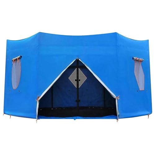 Regenabdeckung Wetterfest, Reißfest & UV-beständig | Outdoor Wetterschutzplane Trampolinschutz Abdeckplane Wasserdicht Anti-UV Trampolin Zelt Abdeckung von Facynde
